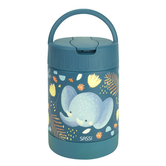 Sassi Food Jar 350ml - Elephant