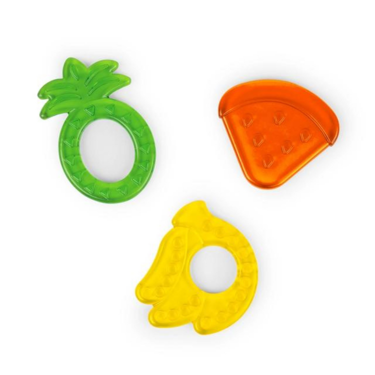 Bright Starts Juicy Chews 3-Pack Textured Teethers (3m+)