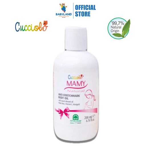Cucciolo Mamy Natural Anti-Stretch Mark Body Oil (200ml)