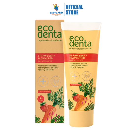 Ecodenta Wild Strawberry Flavoured Kids Toothpaste 75ml (3y+)