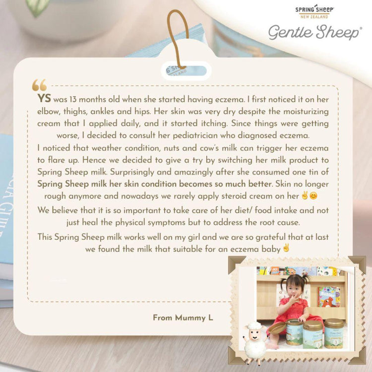 Spring Sheep Gentle Sheep Premium Sheep Milk Powder Step 3 700g (12-36 months)