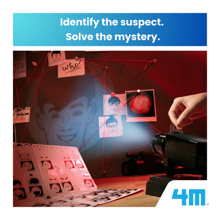 4M KidzLabs - Spy Science Identikit Projector (new) (5Y+)