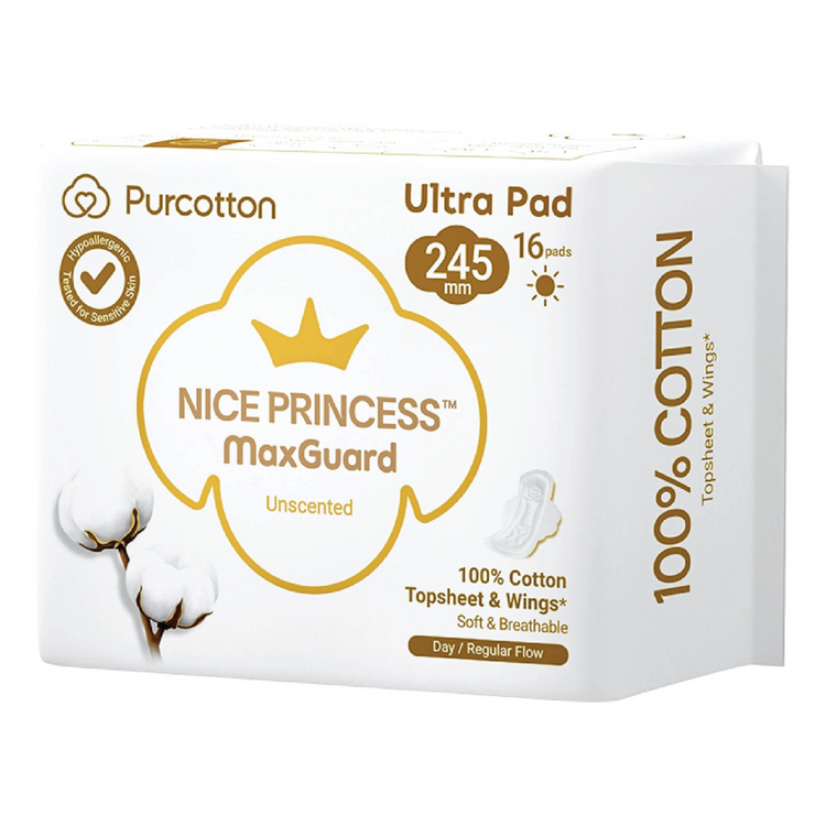 Purcotton Nice Princess MaxGuard Ultra Pad 245mm (16Pads)