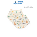 Purebaby Organic 2 Pack Dribble Bib - Fiesta Heads Print