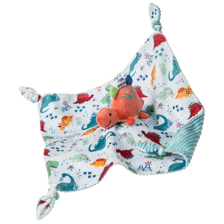 Mary Meyer Pebblesaurus Character Blanket – 13×13″