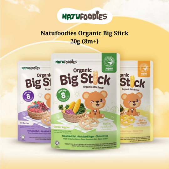 Natufoodies Organic Big Stick (20g) (8m+)