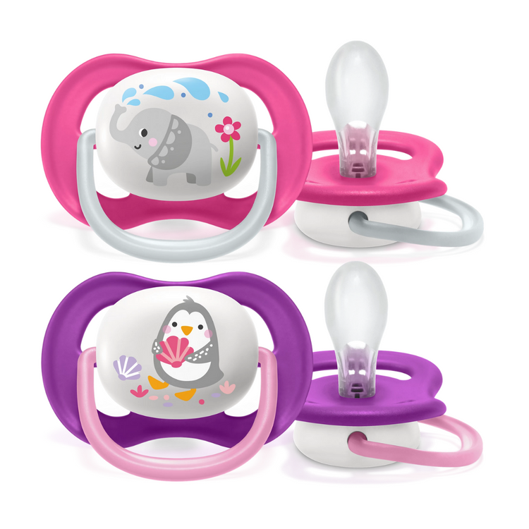 Philips Avent Ultra Air Soother Twin Pack (0-6m) (6-18m)