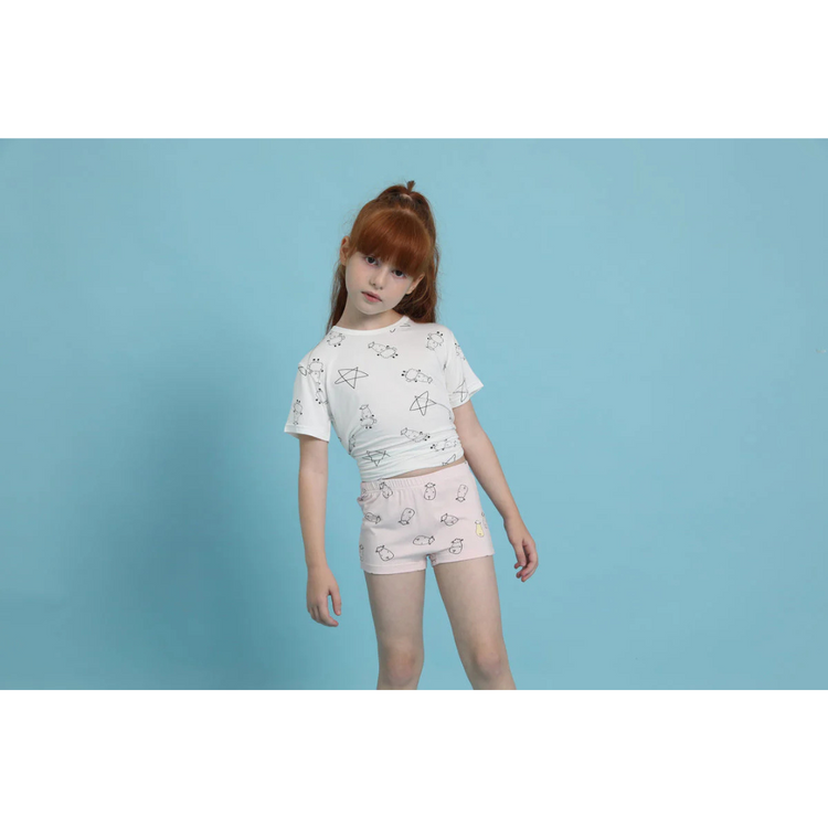 Baa Baa Sheepz Girls Boxer C010-M (3Pcs)