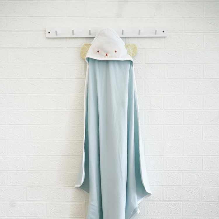 Granny Ben TENCEL Muslin Animal Hooded Swaddle