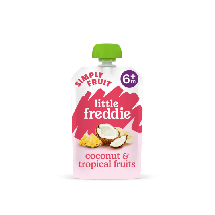 Little Freddie Organic Fruits Pouches (6m+) (90g-100g) - Puree