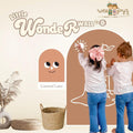 Weejoyz Arch Mag Little Wonder Wall - Matte Caramel Latte | 90cm (Height) x 60 cm (Width)