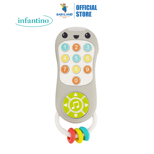 Infantino Music & Light Pretend Remote Control (6m+)