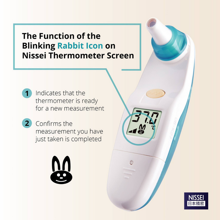 Nissei Mini Ear Thermometer [𝐍𝐨.𝟏 𝐀𝐜𝐜𝐮𝐫𝐚𝐜𝐲][𝐉𝐀𝐏𝐀𝐍 𝐓𝐞𝐜𝐡𝐧𝐨𝐥𝐨𝐠𝐲]