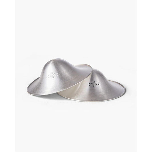 Momcozy 999 Silver Nipple Shields - 45mm
