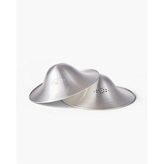 Momcozy 999 Silver Nipple Shields - 45mm