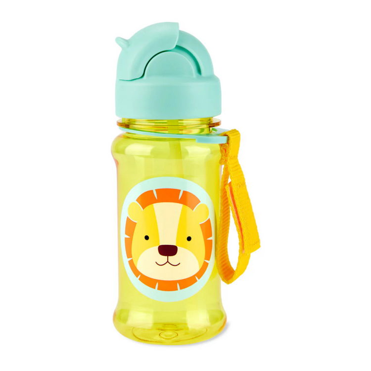 Skip Hop Zoo Tritan Renew Straw Bottle - Lion