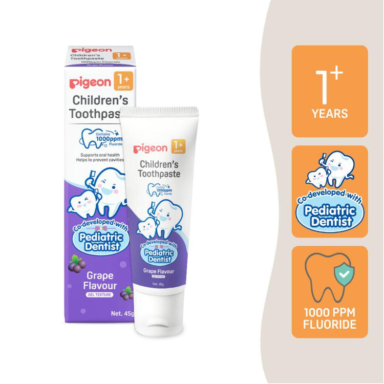 Pigeon Children's Toothpaste 45g (1+ Year)