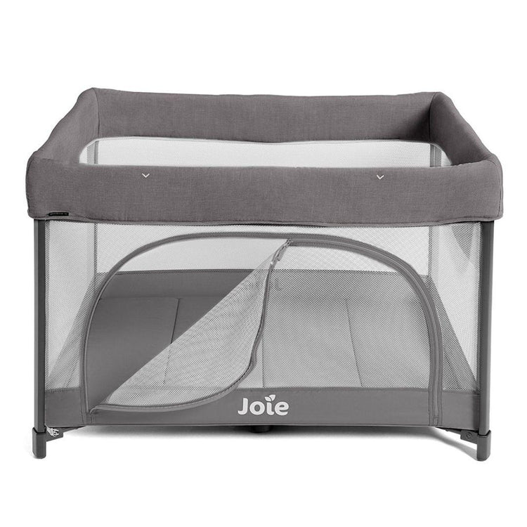 Joie Sesame LX Travel Cot - Birth up to 11 kg | One-hand Fold Travel Cot with Bassinet & Changer (New)