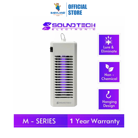 Soundteoh UVA Lamp Mosquito Killer Insect Killer M1 - White