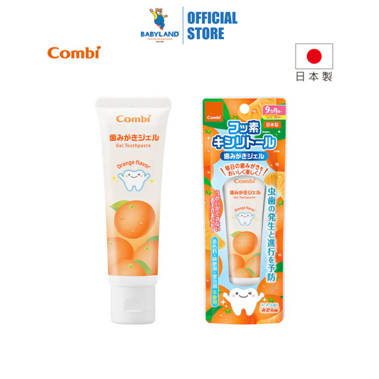 Combi Teteo Gel Toothpaste - Orange 30g (9m+)