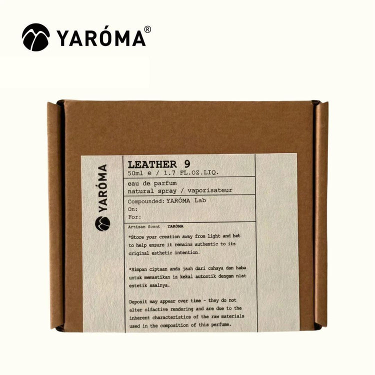 Yaroma LEATHER 9 Perfume 50 mL | Smoky Intense Leather Scent