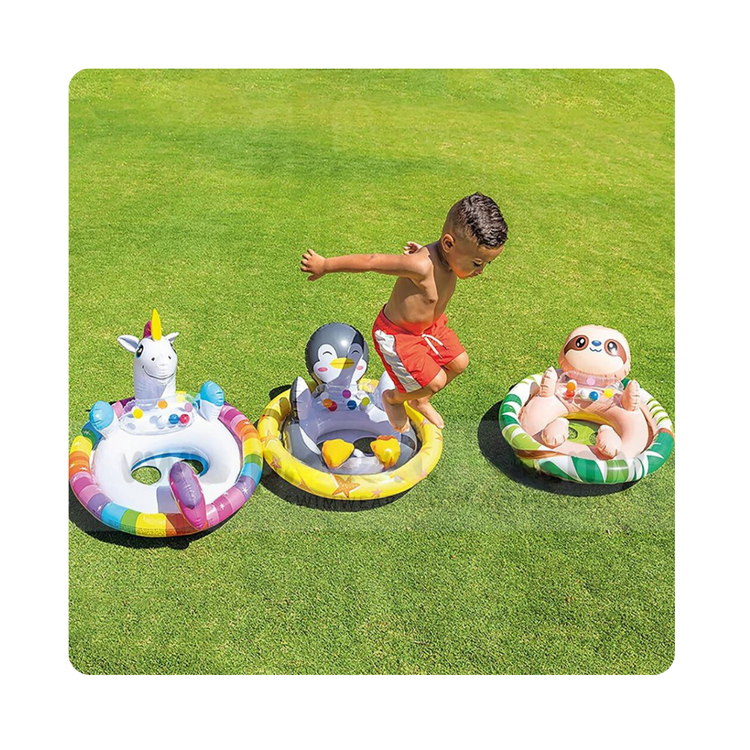 Intex See-Me-Sit Pool Riders IT 59570NP (30"x23") (3-4yrs) - Wet Set Collection