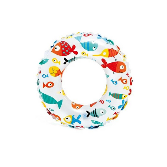 Intex 24in Lively Print Swim Rings IT 59241NP (random print) (6-10yrs)