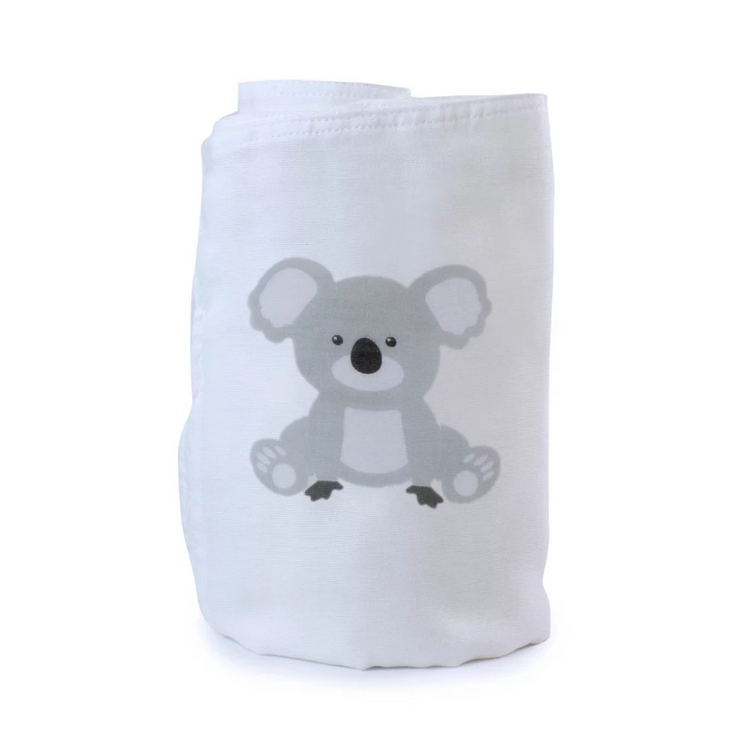 Bubba Blue Aussie Animals ‘Koala’ Muslin Wrap (120x120cm)