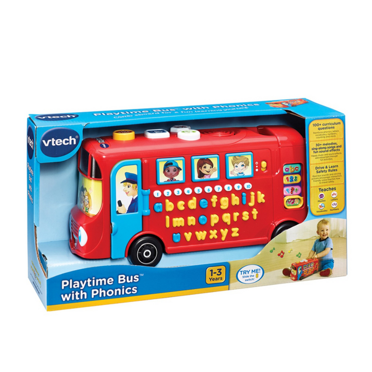 Vtech Playtime Bus With Phonics ( 1 to 3 Years )