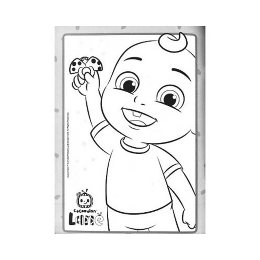 Elm Cocomelon Lane Colouring Book