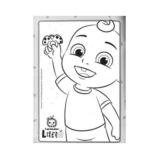 Elm Cocomelon Lane Colouring Book