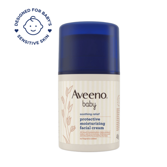 Aveeno Baby Soothing Relief Protective Moisturizing Facial Cream (48g)