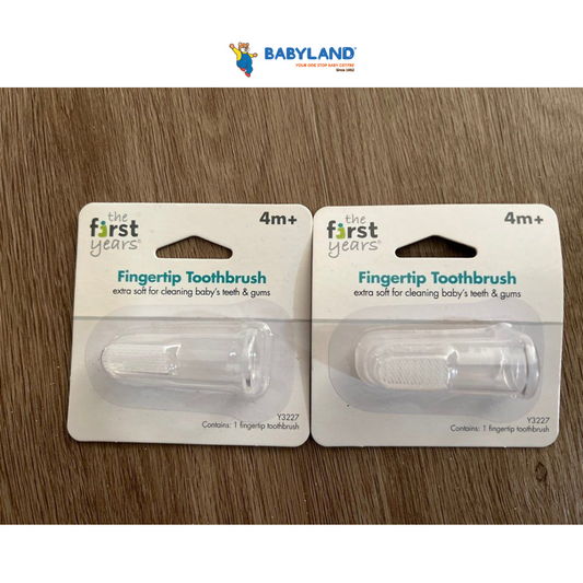 The First Years Fingertip Toothbrush 4m+