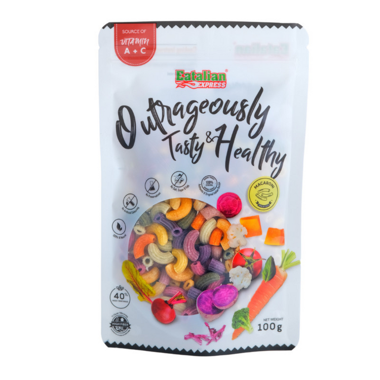 Eatalian Express Mixed Vegetable Pasta 100g (8m+)