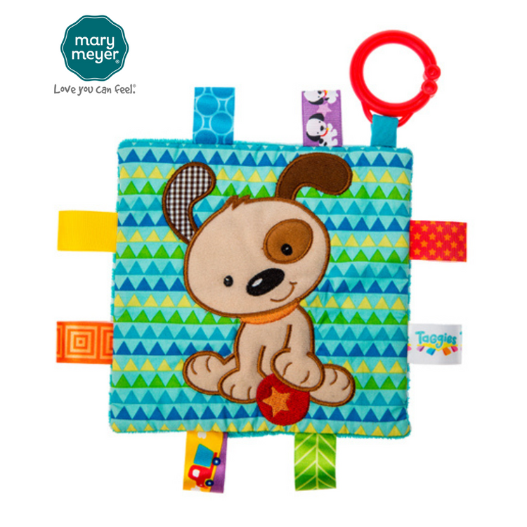 Mary Meyer Taggies Crinkle Me – 6×6″ (Flora Fawn/ Molasses Sloth/ Brother Puppy/ Elephant)