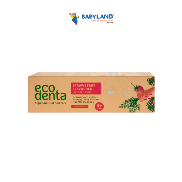 Ecodenta Wild Strawberry Flavoured Kids Toothpaste 75ml (3y+)