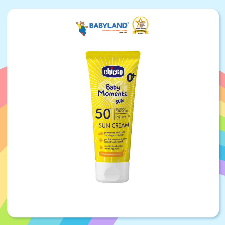 Chicco Baby Moments Sun Cream SPF50+ (75ml)