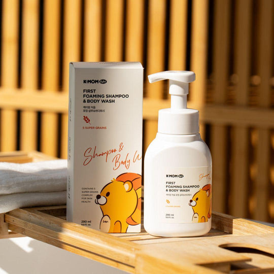 K-Mom First Foaming Shampoo & Body Wash 290ml