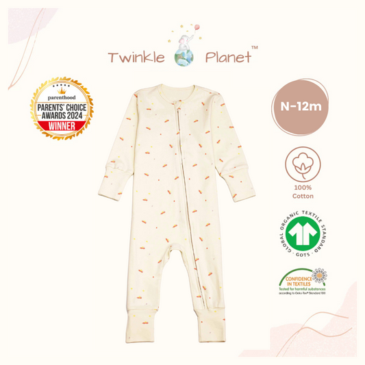 Twinkle Planet Organic Onepiece Pyjamas - Toy Car