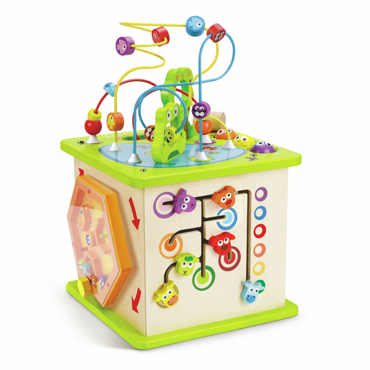 Hape 1810 Country Critters Play Cube From 12 months