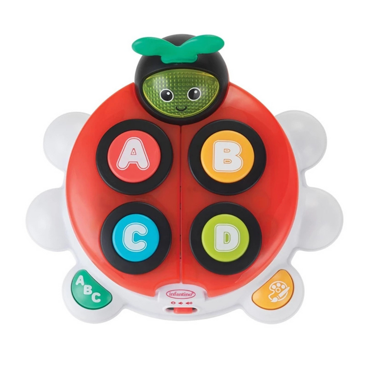 Infantino 312012 Alphabet & Colors Learning Beetle Suitable for Age 6+ Months