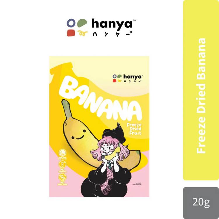 Hanya Freeze Dried Fruit Chips 20g (New Packaging)