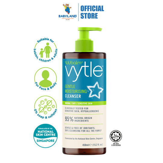 Suu Balm Vytle Gentle Moisturising Cleanser 450ml
