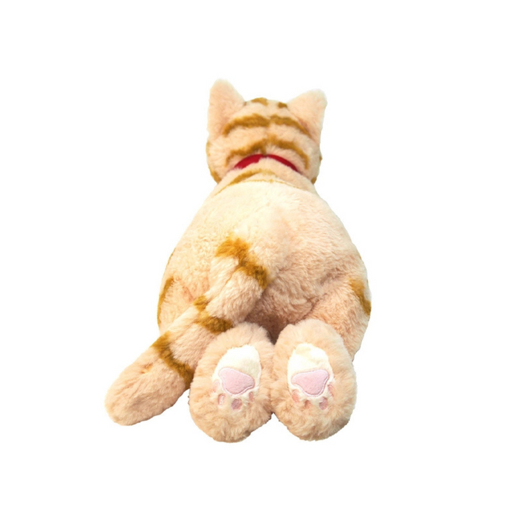 Sunlemon 1812 Brown Tabby - Lying Cat Stuffed Toy M