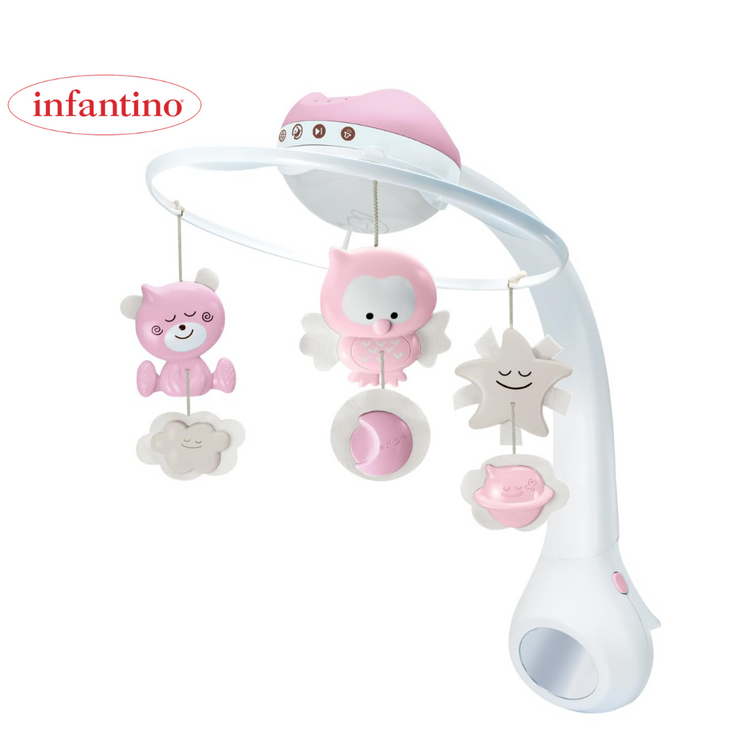 Infantino 3-In-1 Projector Musical Mobile (0m+)