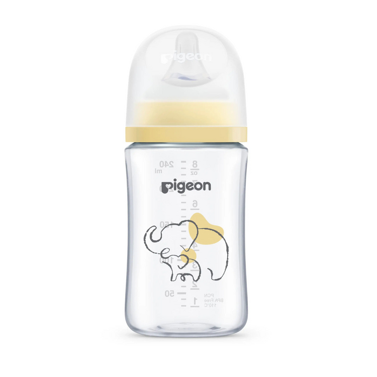 Pigeon SofTouch BPP Nursing Bottle T-Ester 240ml Elephant