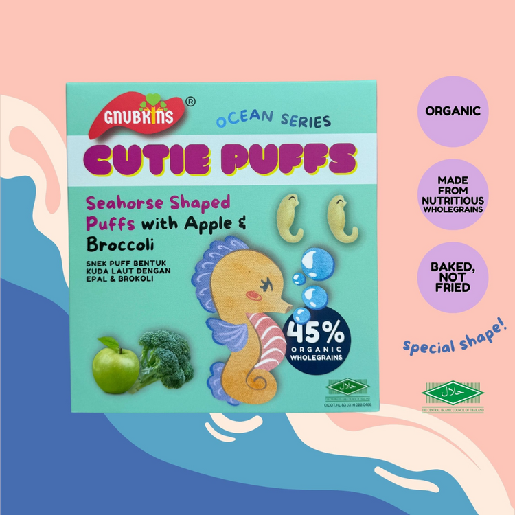 Little Baby Grains Organic Ocean Animal Shaped Puffs