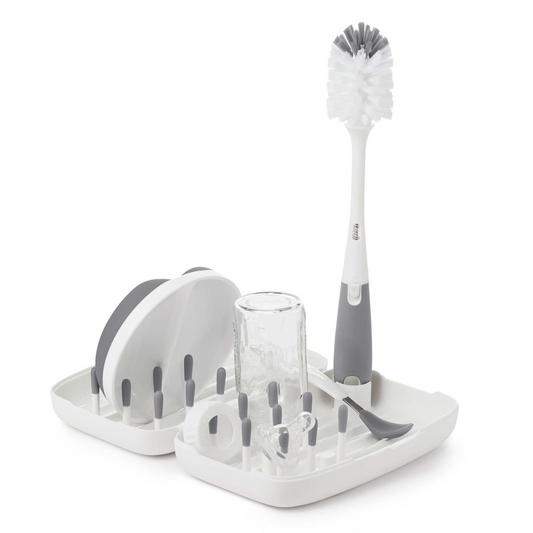 Oxo Tot On the Go Drying Rack & Bottle Brush