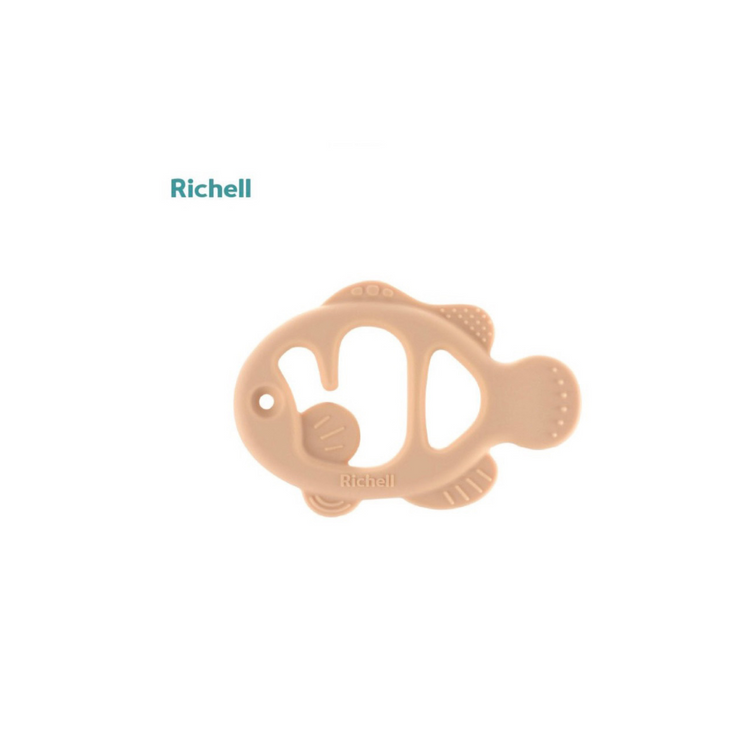 Richell Silicone Teether - 3m+ (Whale/ Clownfish/ Seahorse/ Angelfish)