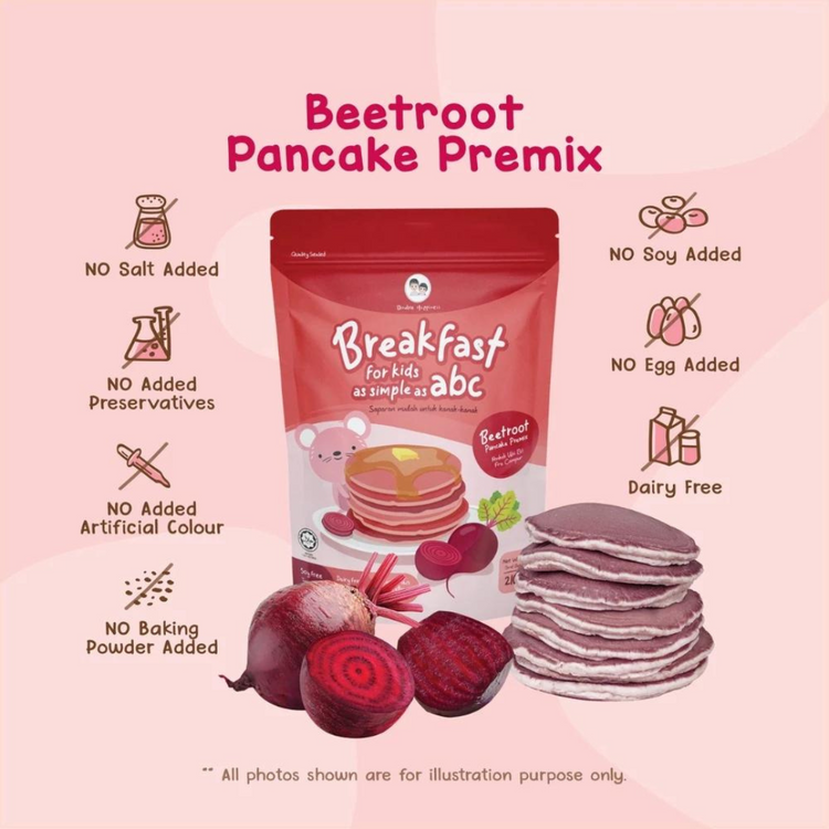 Double Happiness Baby Veggie Pancake Premix 90g